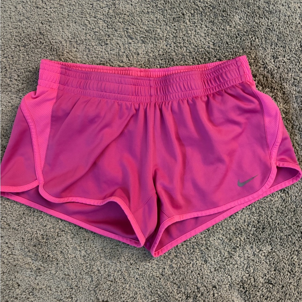 Nike Women's Vibrant Pink Athletic Shorts